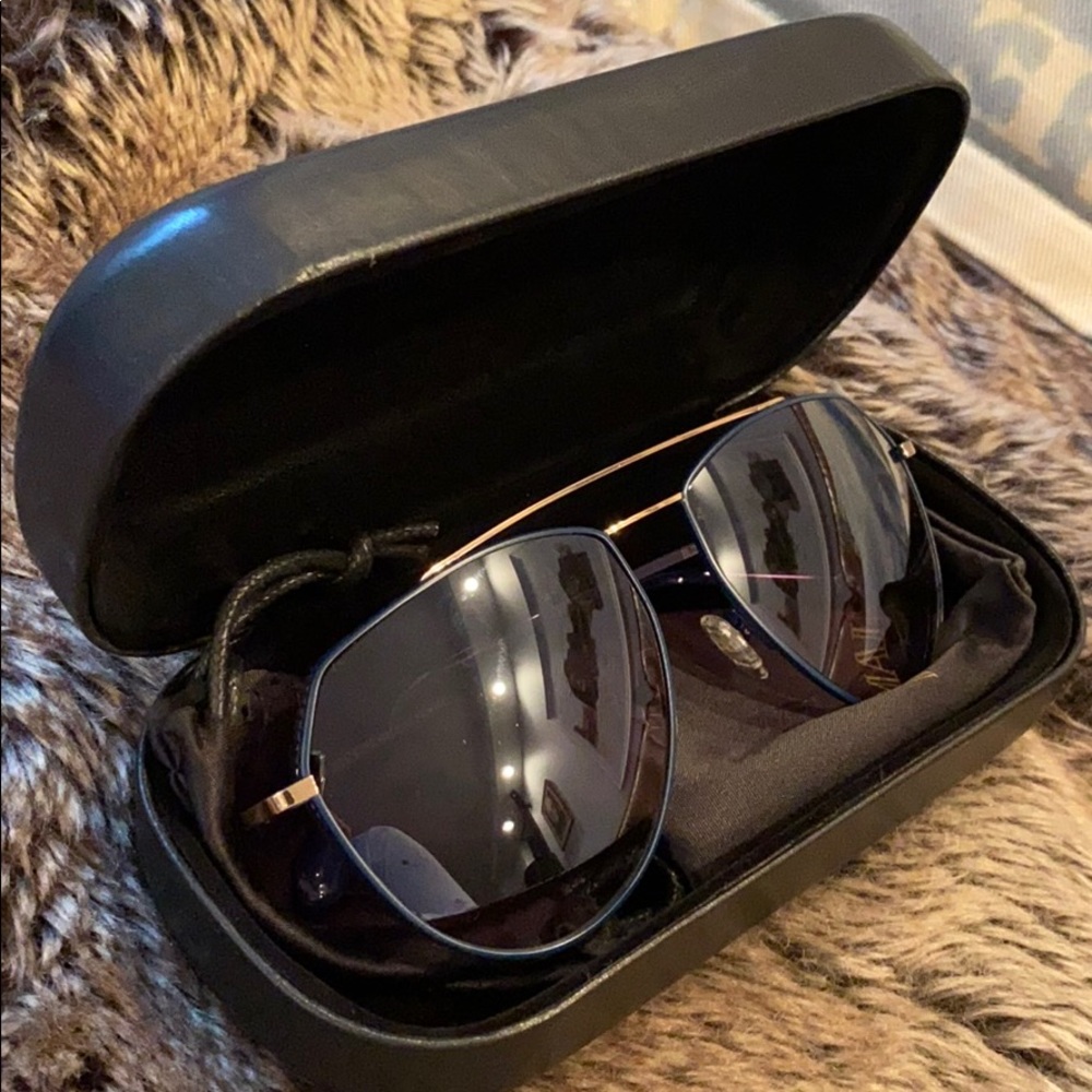 Brand new in case Balmain aviator sunglasses
